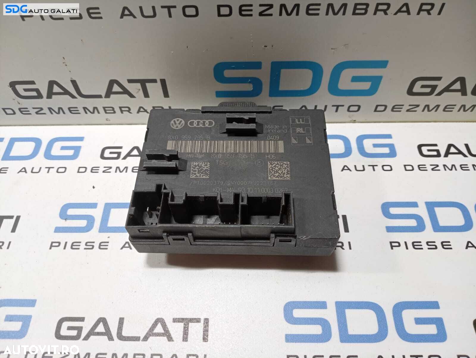 Unitate Modul Calculator Usa Portiera Stanga Spate Volkswagen Golf 6 2008 - 2014 Cod 8X0959795B [M4357] - 1