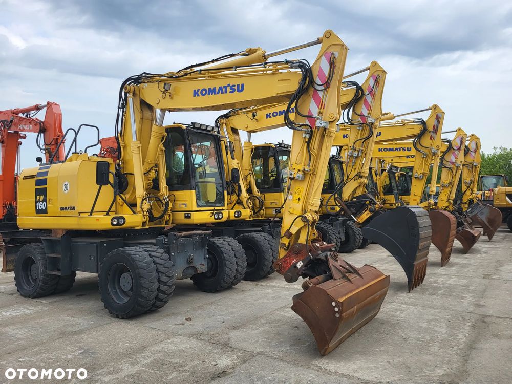 Komatsu PW 160 -10 spr z Niemiec - 9