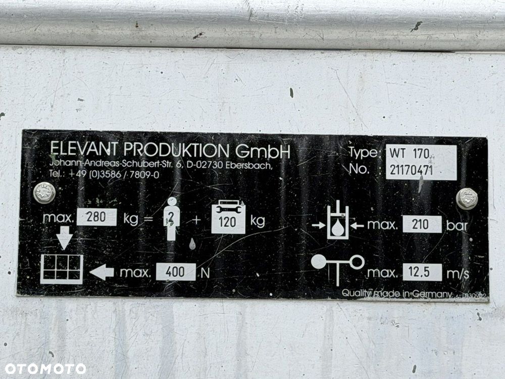 Mercedes-Benz Atego Zwyżka WUMAG WT 170 17m w bok 12m Mały przebieg - 10