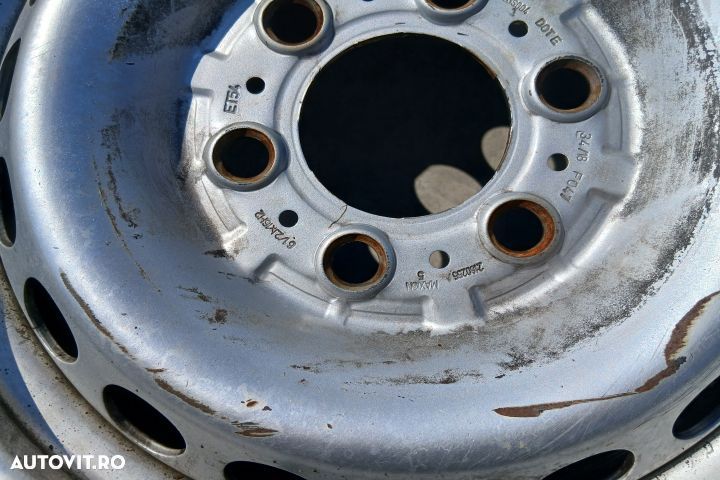 Janta tabla cu anvelopa 16 A9074014800 235/65 R16 ET54 61/2JX16H2 A90 - 4