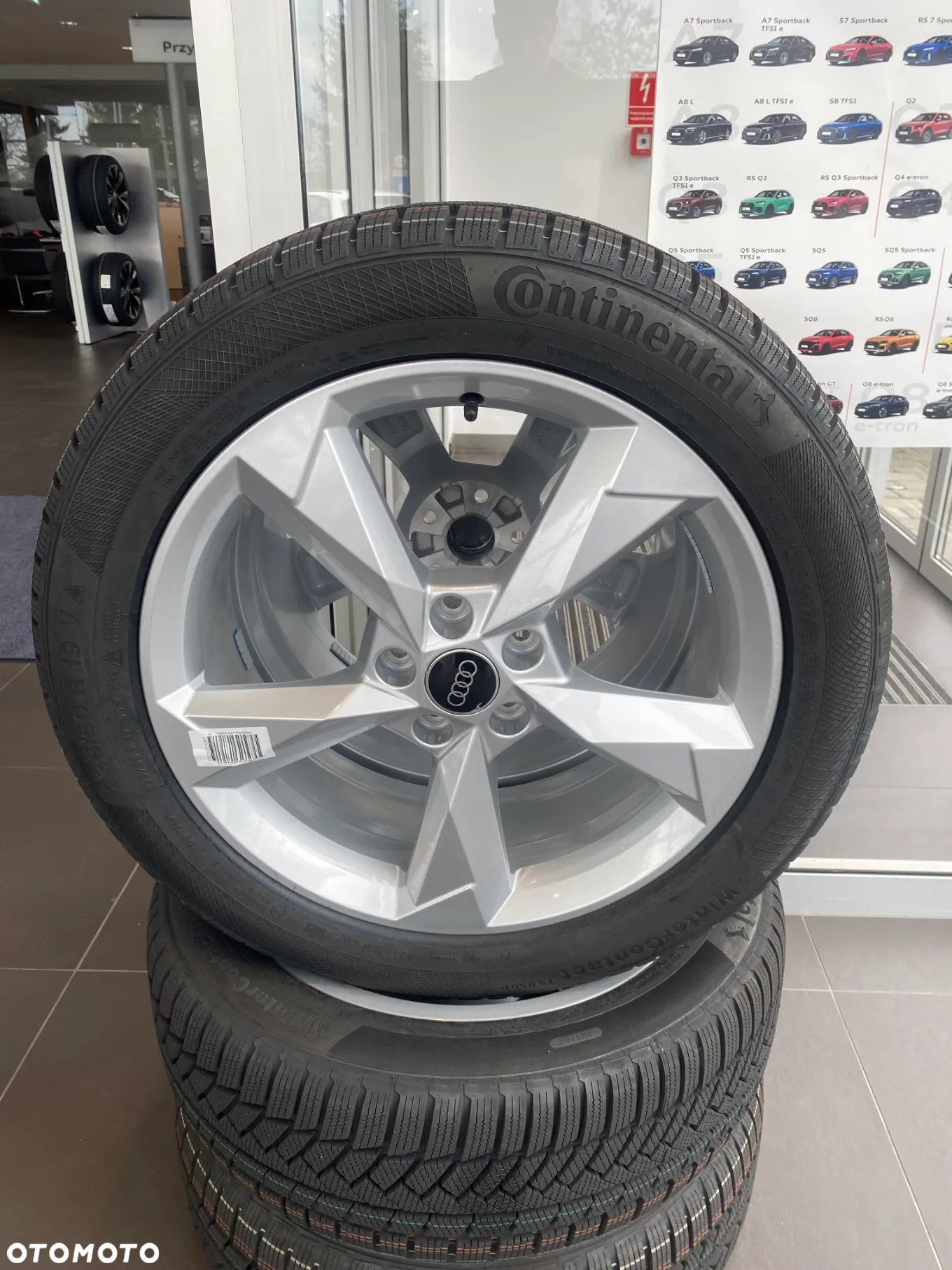 Kompletne koła zimowe Audi Q3 235/50 R19 - 2