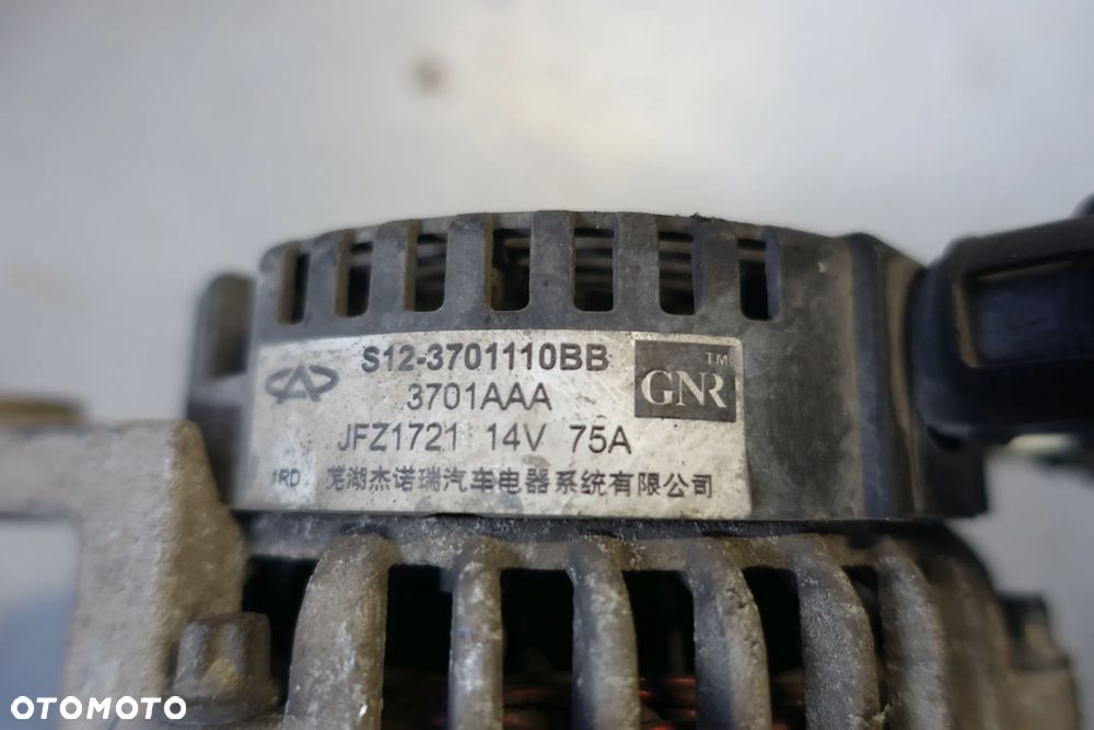 ALTERNATOR CHERY A1 75A 3701AAA - 2