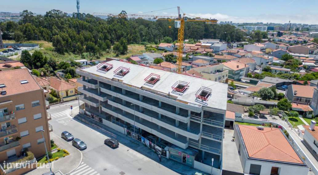 JD - Apartamento T1 em construção | Terraço 57m² | Lugar de garagem - Grande imagem: 3/19