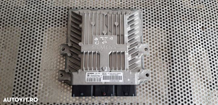 Calculator Motor ECU Peugeot 407 607 Citroen C6 2.7 Hdi 5WSA-T Cod - 1