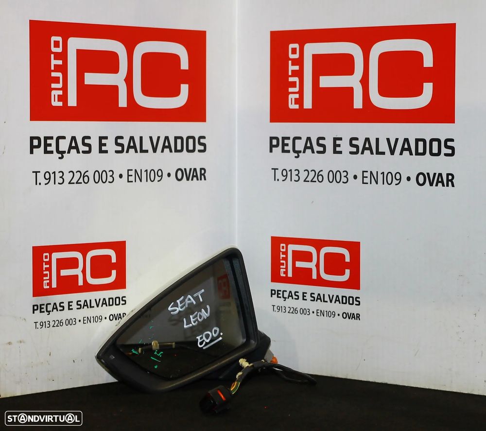 ESPELHO RETROVISOR ESQUERDO SEAT LEON - 1