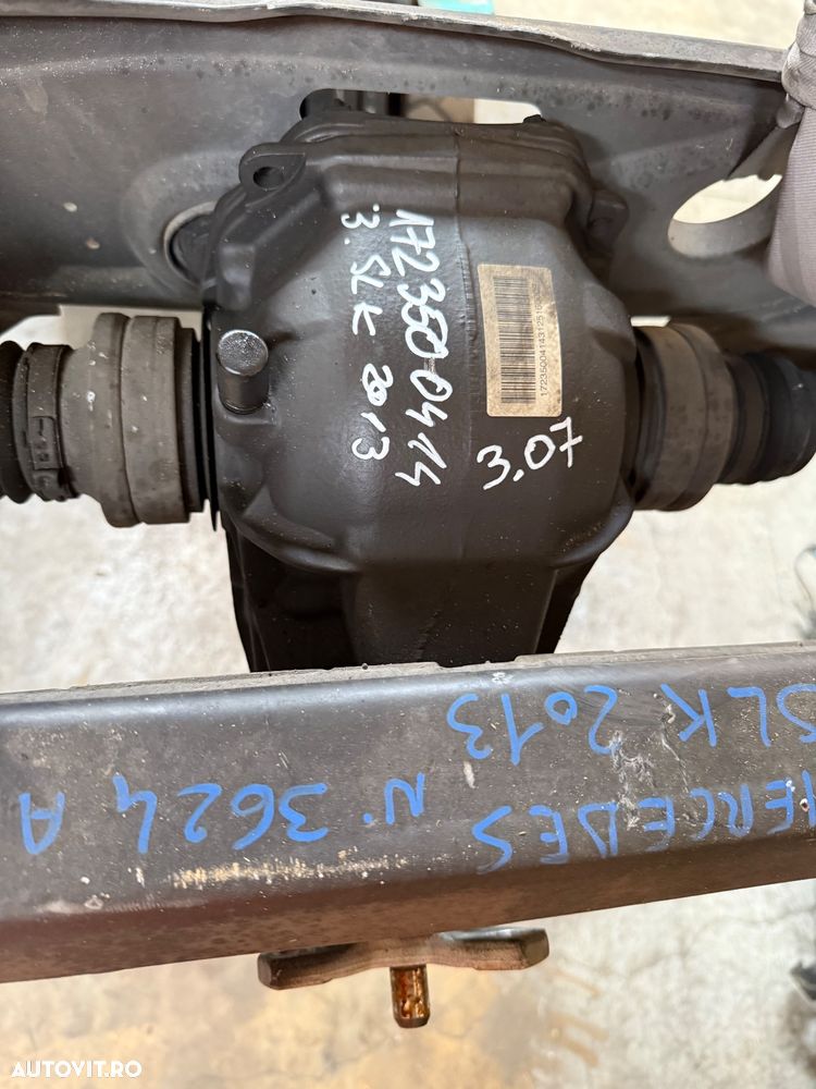 Grup punte spate, diferential MERCEDES SLK ,SLC R172 an 2011-2019 raport 3.07 cod 1723500414 - 1