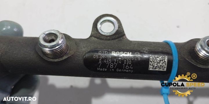 Rampa injectoare 0445214030 2.0D BMW Seria 5 E60/E61 [2003 - 2007] - 2