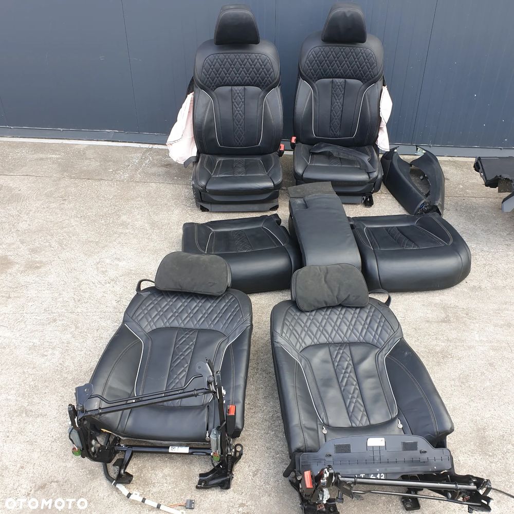 BMW 730LD G12 G11 KANAPA SKORA 16R - 2