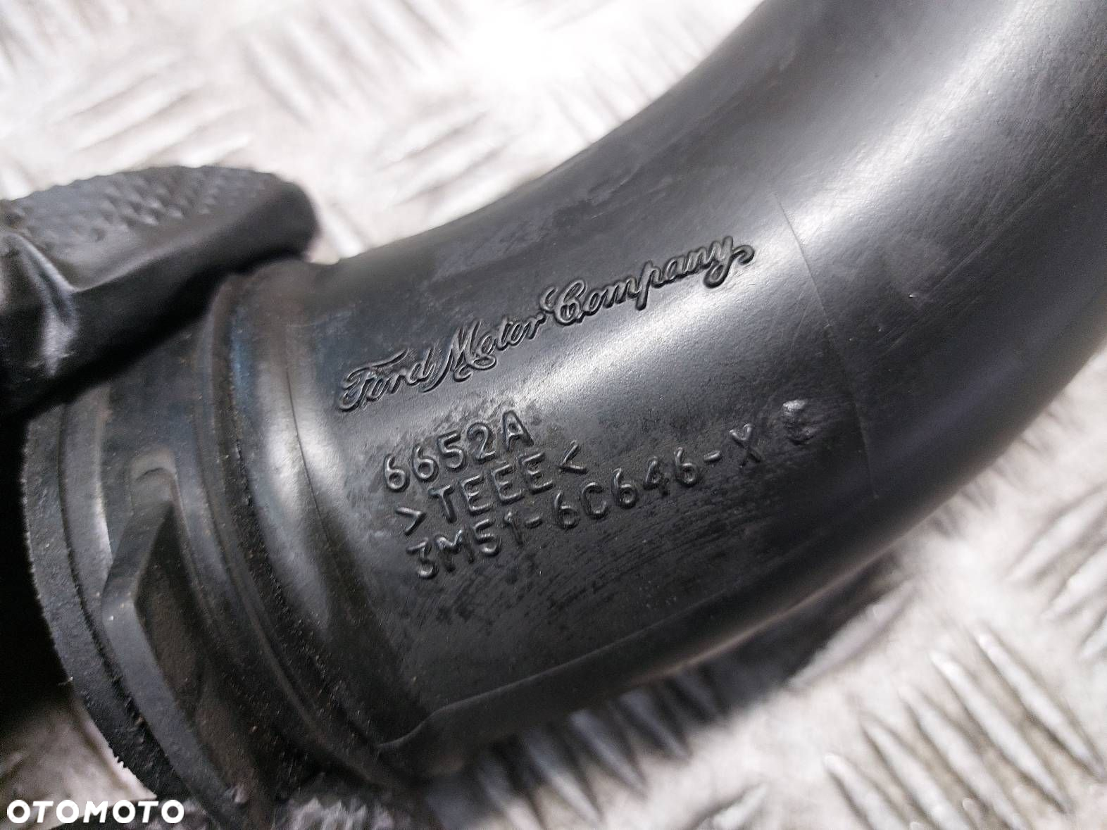 PRZEWÓD POWIETRZA INTERCOOLERA FORD FOCUS MK2 1.6 TDCI 3M51-6C646-XE - 3
