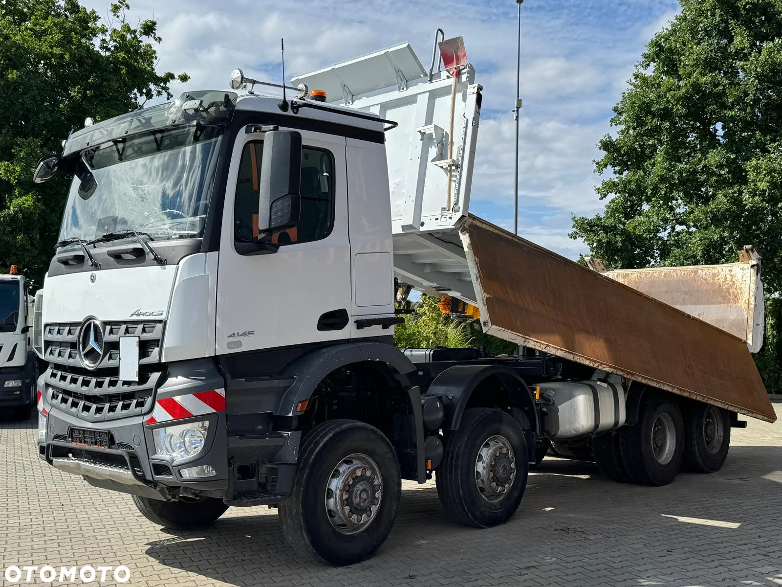 Mercedes-Benz AROCS 4145 8X8 EURO6 WYWROTKA TRÓJSTRONNA Z BORDATIKIEM - 8