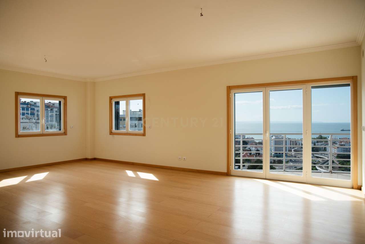 T3 com Vista Mar + Box para 2 Carros | Condomínio Privado l Paço de Ar - Grande imagem: 3/44
