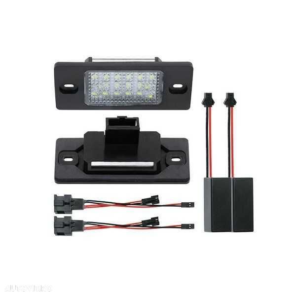 Lampi numar dedicate full led leduri pentru Volkswagen Golf 5 Variant - 1