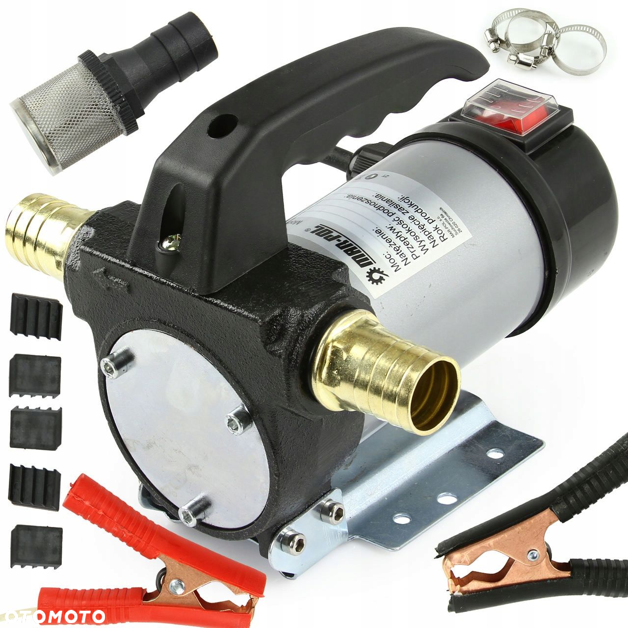 DYSTRYBUTOR POMPA DO SPUSZCZANIA PALIWA ROPY OLEJU NAPĘDOWEGO 12V MINI CPN - 2