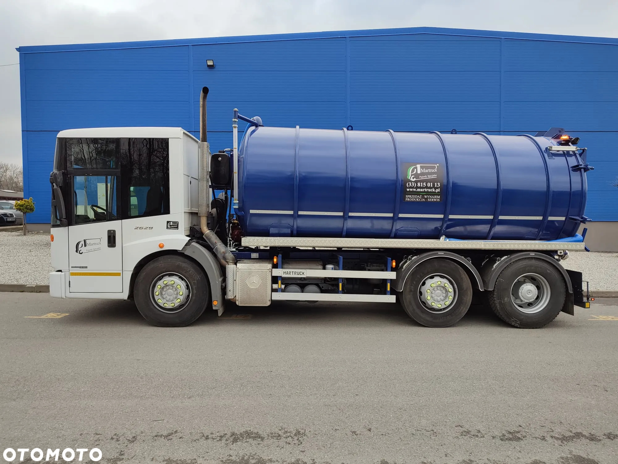 Mercedes-Benz Econic 6x2 pojazd asenizacyjny, NOWA beczka szambiarka, 16 000L sprzedaż wynajem, serwis, gwarancja - 13