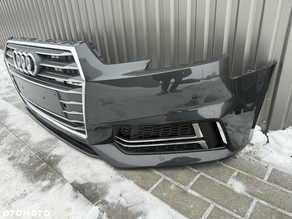 Audi A4 B9 8W S-Line Zderzak Przód Przedni PDC 2015-19 LX7R - 4