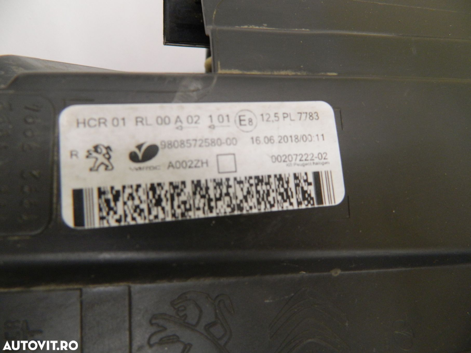 Far dreapta Peugeot Expert , 2016, 2017, 2018, 2019, 2020, 2021, 2022 - 7