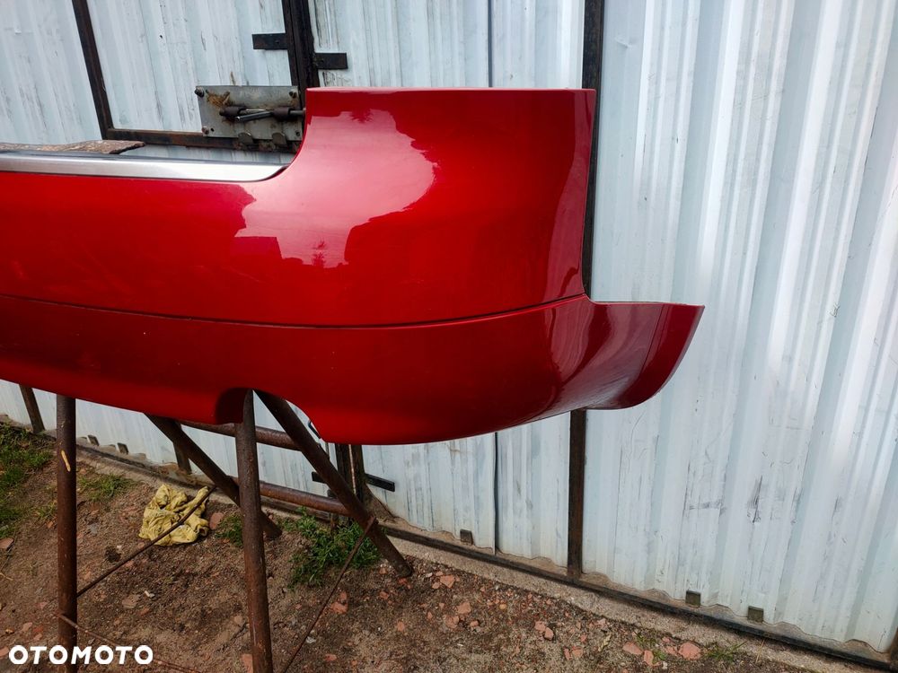 zderzak tył audi a4 b6 kombi kolor ly3c 2 rury - 5