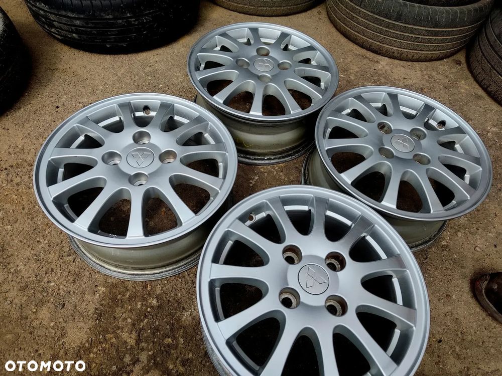 4x114,3 Felgi Aluminiowe Oryginalne 4x114 Alufelgi 15 Koła MITSUBISHI CARISMA LANCER GALANT SPACE STSR SPACE WAGON COLT CZC SMART FORFOUR VOLVO S40 V40 Legnica ALU-RAD - 4