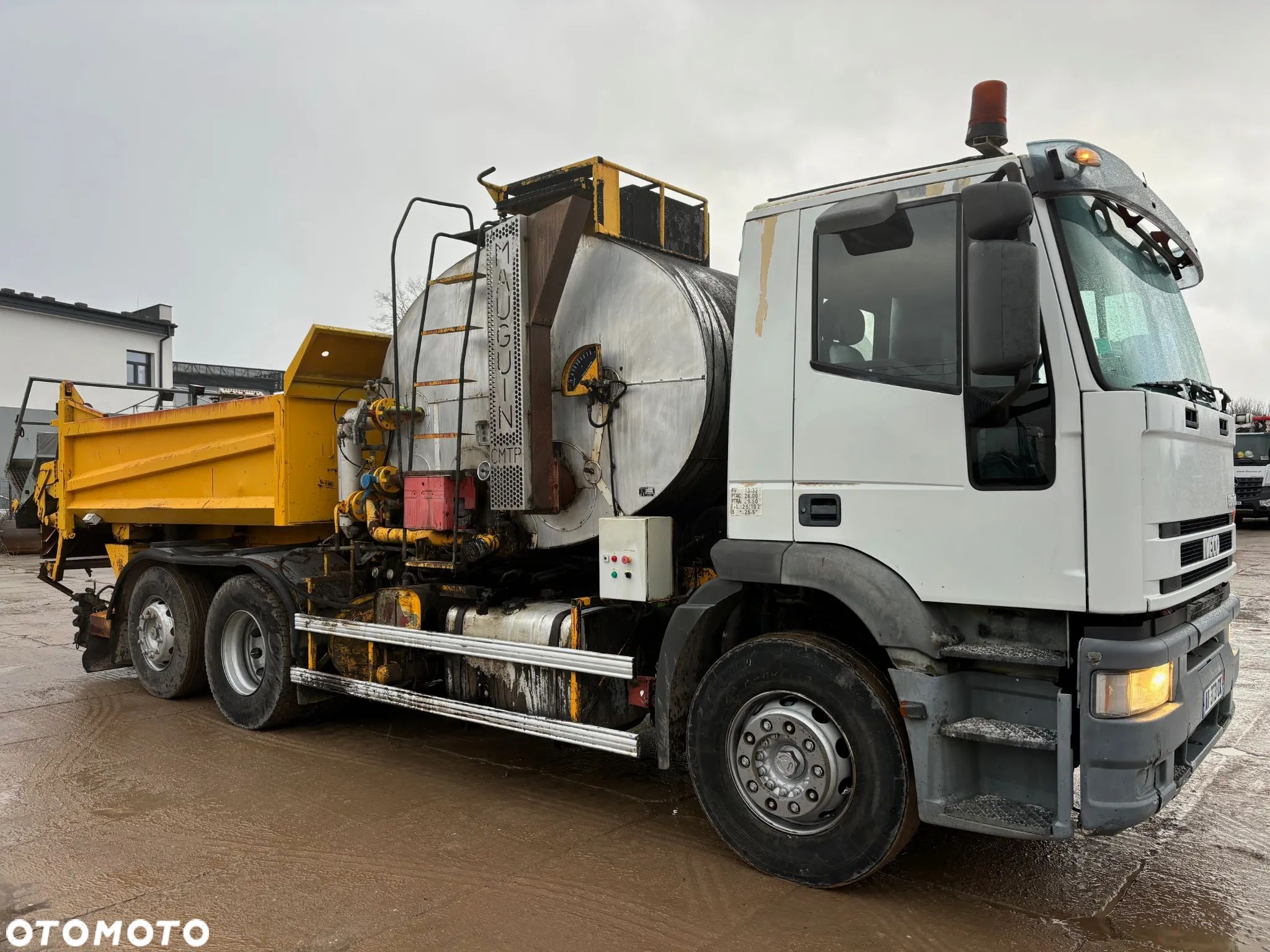 Iveco EuroTech Cursor 350 / SKRAPIARKA Drogowa / - 1