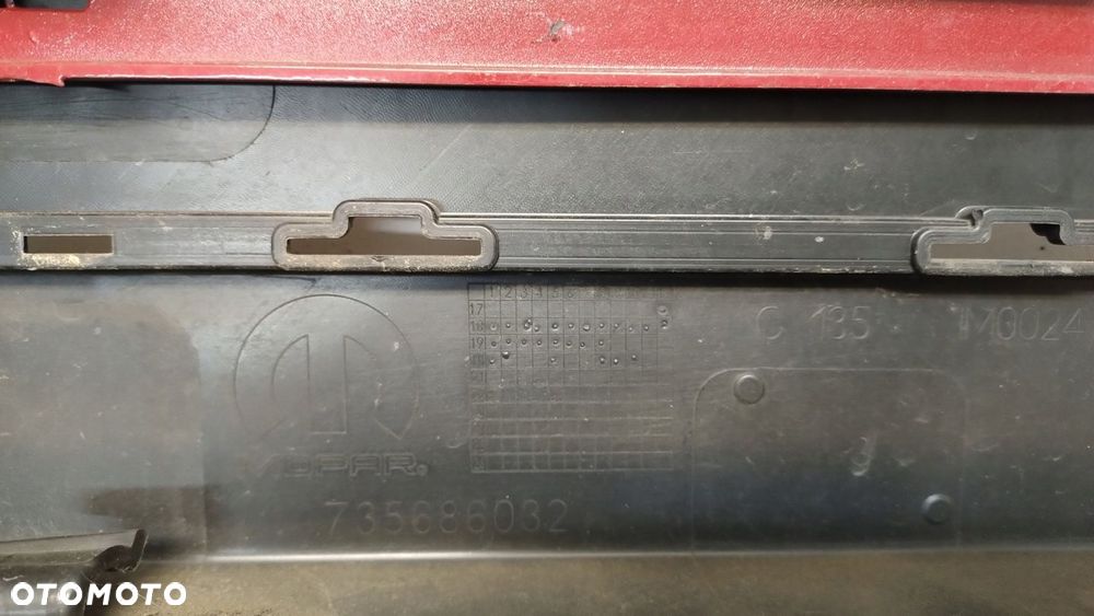 Zderzak przedni FIAT 500X CROSS LIFT 735686032 - 7