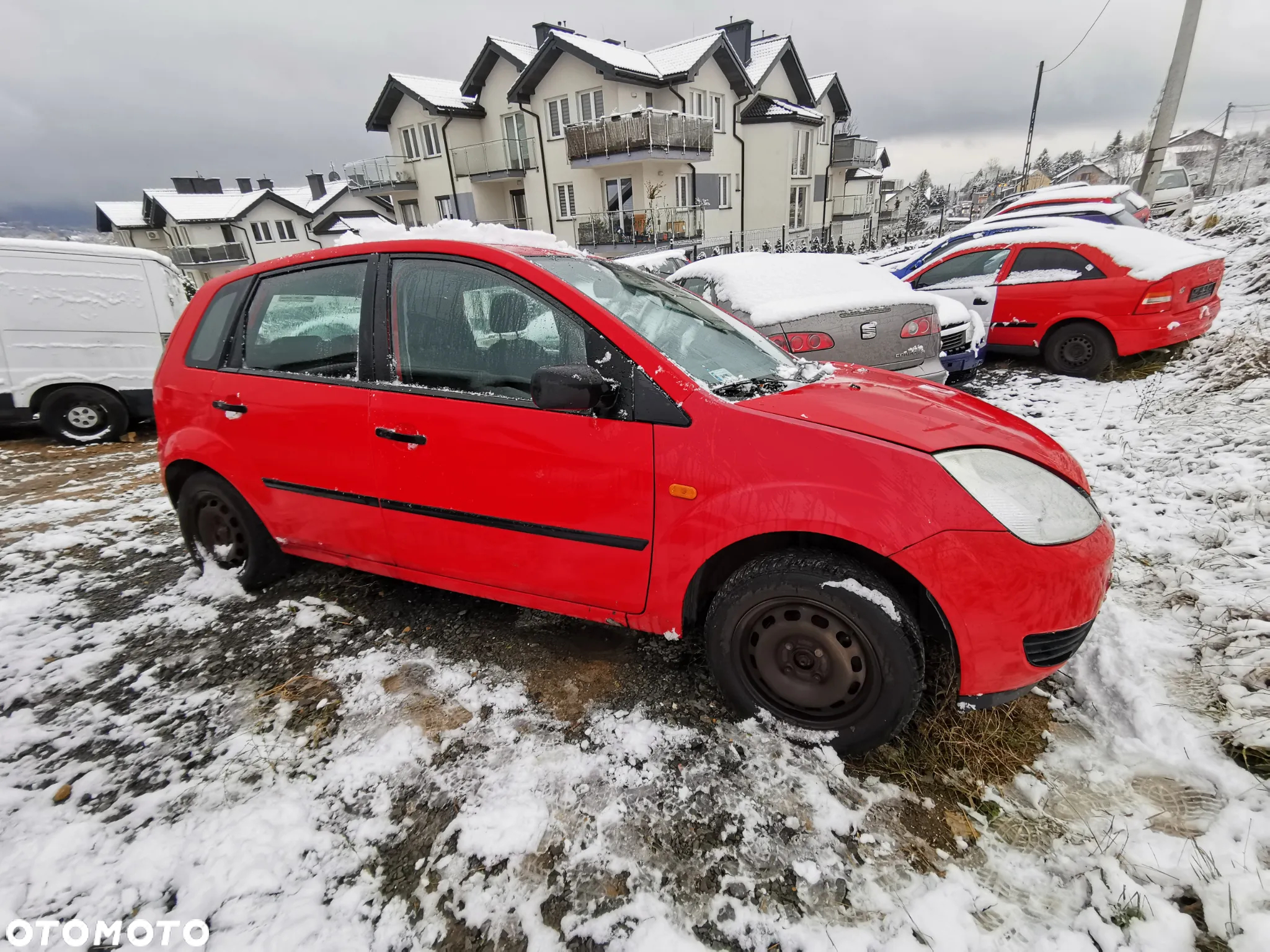 Maska Ford Fiesta mk6 1.25 2004 - 5