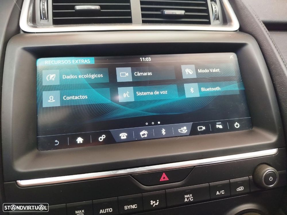 Display / ecrã de informações JAGUAR E-Pace (X540) - 2