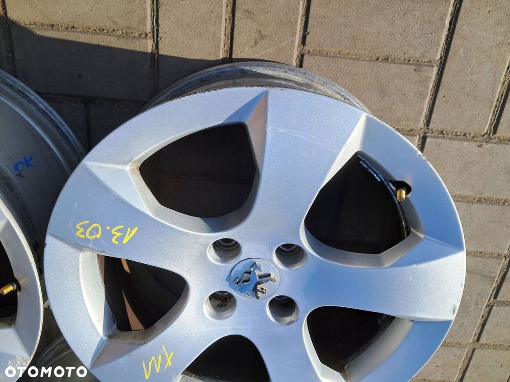 peugeot 3008 i felgi aluminiowe 17" 9684883880 7'5" et29 4x108 - 14