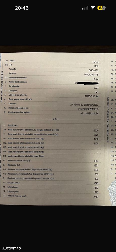 Ford Kuga 2.5 Duratec PHEV ST Line - 40