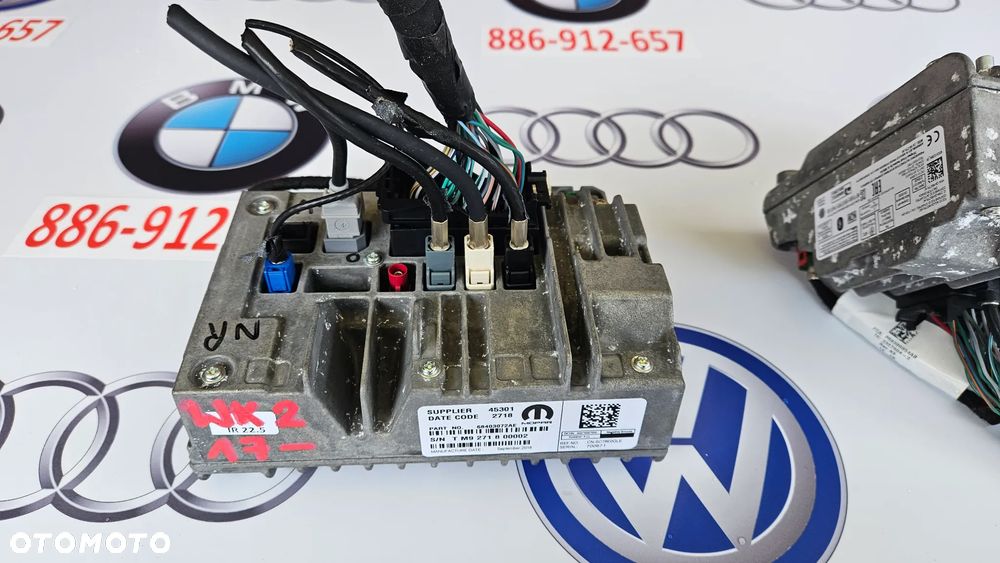 JEEP GRAND CHEROKEE WK2 2017- LIFT moduł wyświetlacza Nawigacja Navi BLUETOOTH  68403072AE - 2