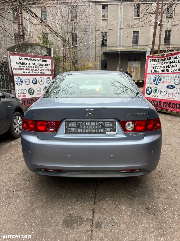 Dezmembrez Honda Accord 7 2005 diesel 2,2 103KW gri bleo - 7