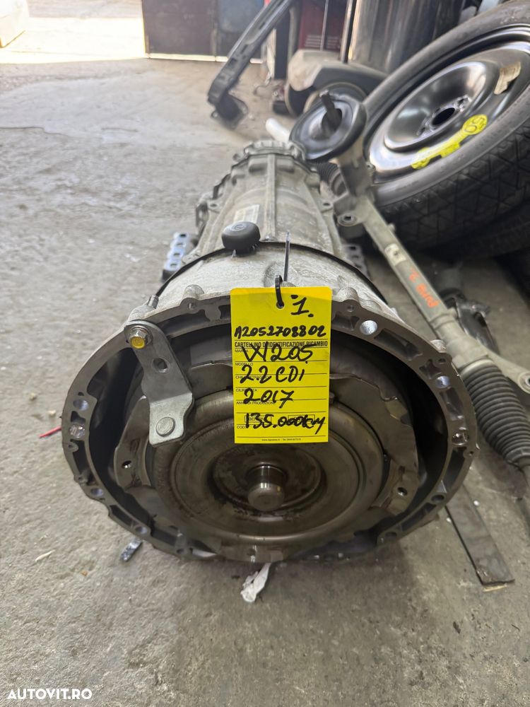 Cutie de viteze automata MERCEDES C-class W205 2.2 cdi 4matic an 2014-2019 cod A2052708802 cu 9 viteze - 2