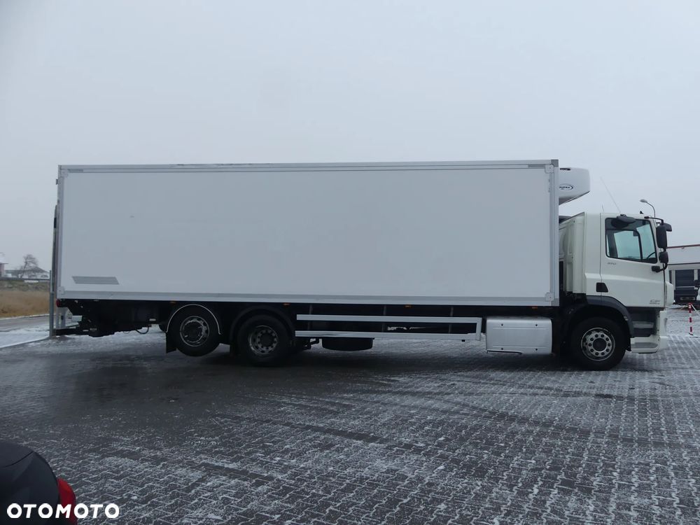 DAF CF 370 / 6x2 / CHŁODNIA 9.40 + WINDA / EURO 6 / CARRIER SUPRA 850 / - 15