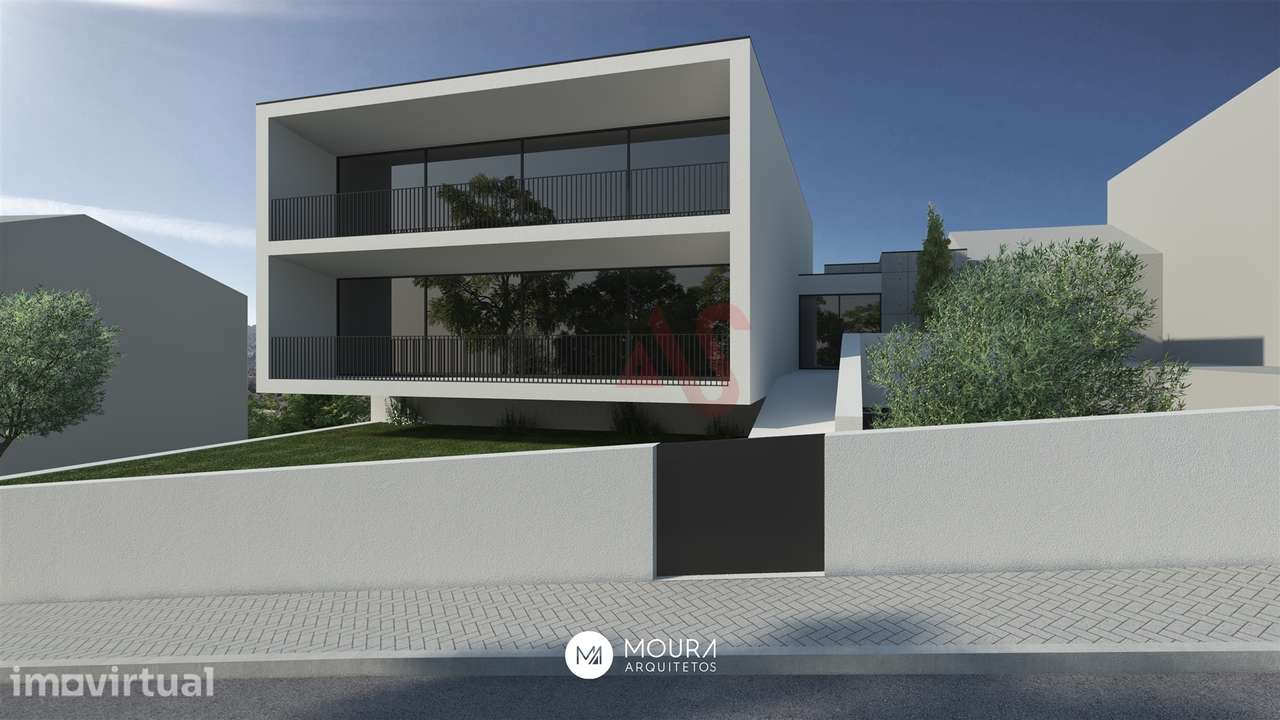 Terreno para construção com 1230 m2 em Candoso S. Tiago, Guimarães - Grande imagem: 2/11