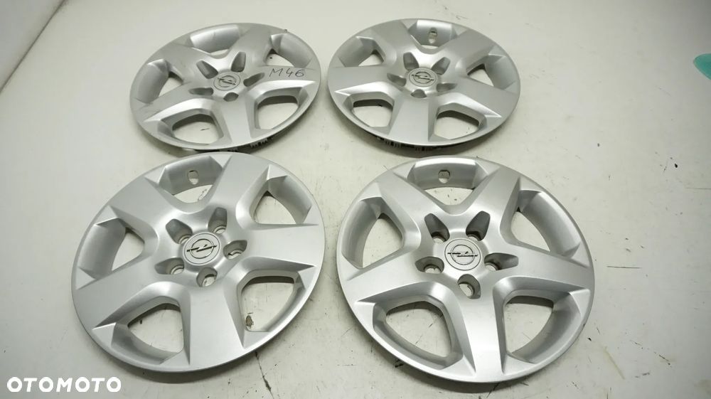 Kołpaki STRUKTURALNE 16 OPEL ORYGINAŁ NA FELGĘ Z ET39 - 1