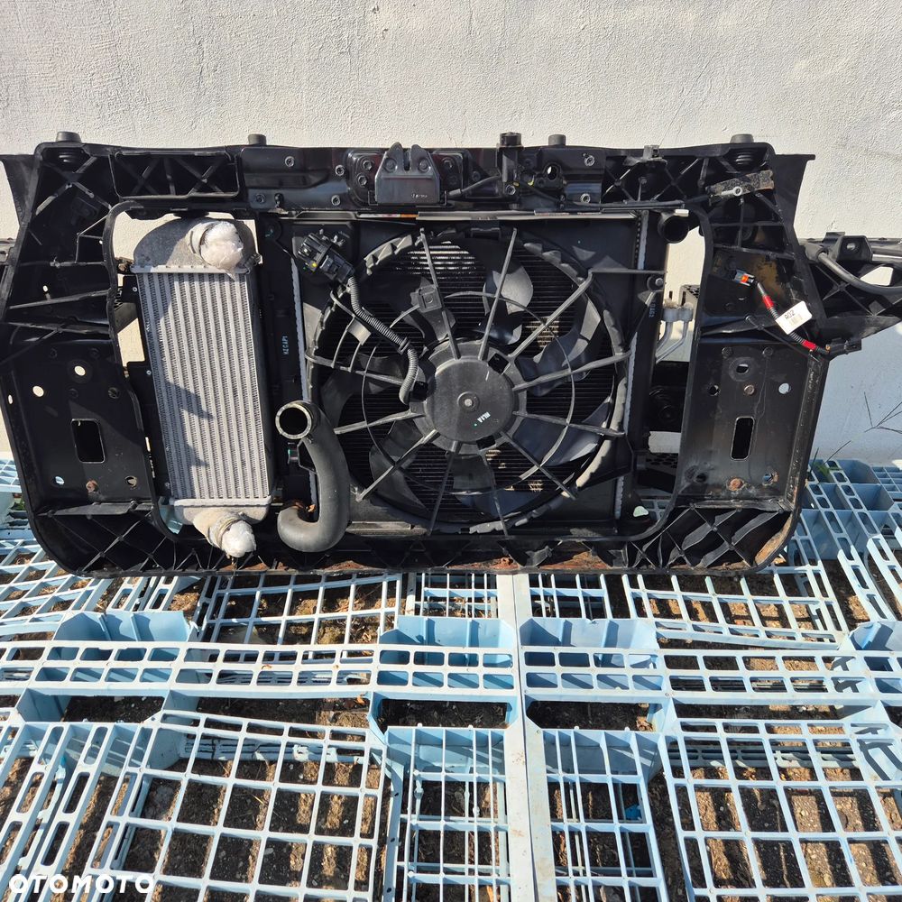 HYUNDAI IX35 2.0 CRDI PAS PRZEDNI CHŁODNICA WODY KLIMATYZACJI INTERCOOLER WENTYLATOR BELKA ZAMEK - 5