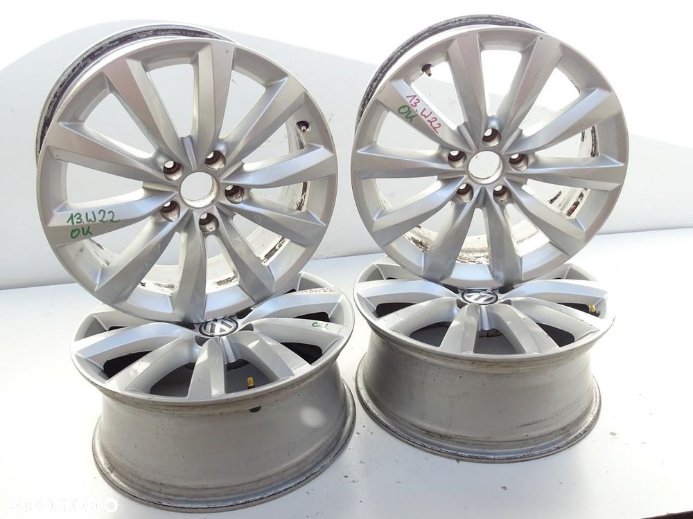 ALUFELGI FELGI 17 5x112 7" ET 43 5N0601025AH VW TIGUAN I 5N LIFT SHARAN - 1