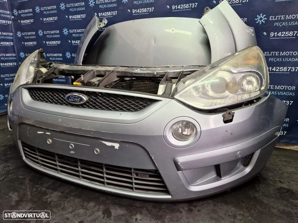 Frente completa usada FORD S-MAX XENON 2.0 TDCI capot parachoques oticas guardalamas - 3