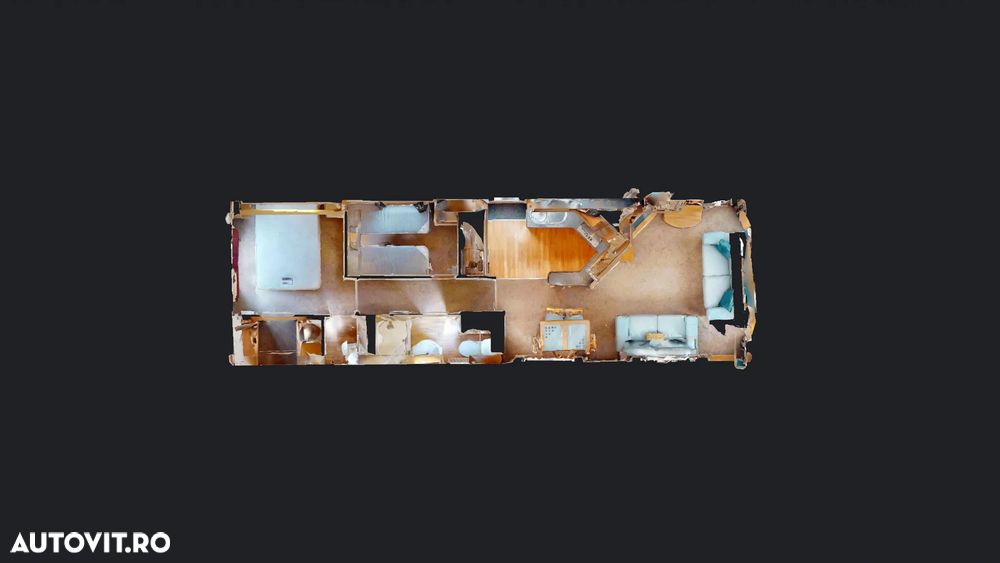 Alta Casa mobila W. Winchester nr. 172 | Tâmplărie PVC şi încalzire centrală pe gaz cu calorifere | 12 x 3.7 m | 2 dormitoare şi 2 băi - 11