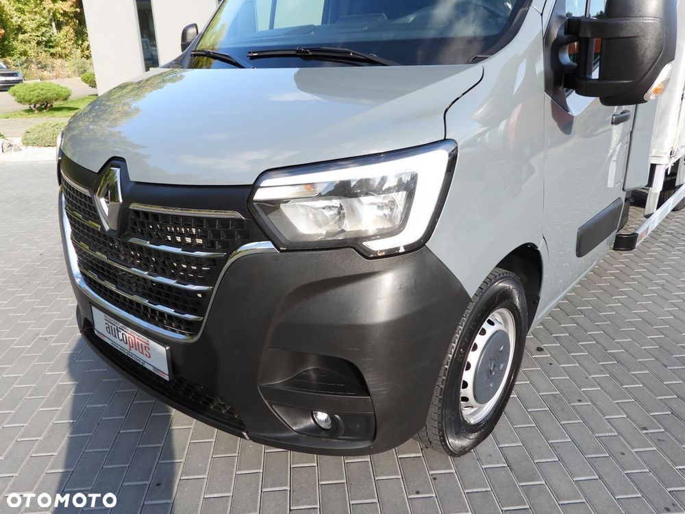 Renault MASTER PLANDEKA 10 PALET WEBASTO TEMPOMAT LEDY PNEUMATYKA KLIMATYZACJA  165KM - 20