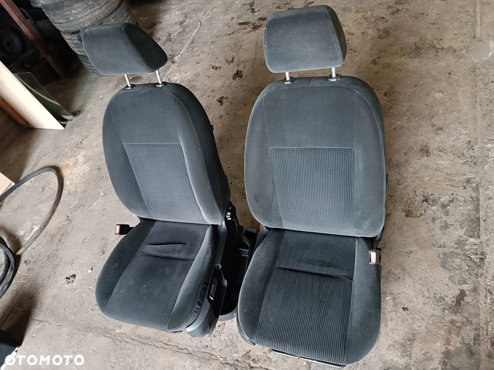 FORD C-MAX 2008R KOMPLET FOTELI PRZÓD LEWY PRAWY STAN BDB - 1