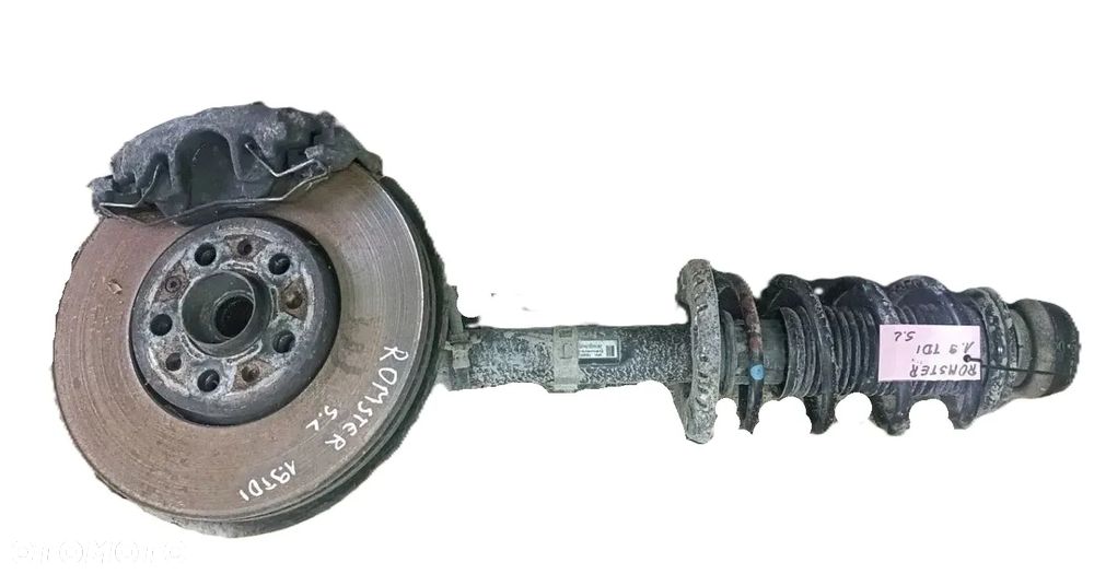 * SKODA ROOMSTER 06-15 r. 1,9 TDI amortyzator lewy przód przedni - 1
