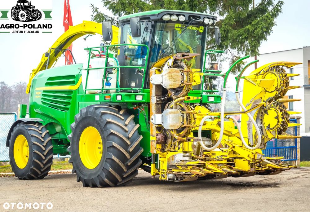 John Deere 7480 - ProDrive - 4x4 - 2014 rok - Kemper 360 plus - Pickup 630C - 40 km/h - 2