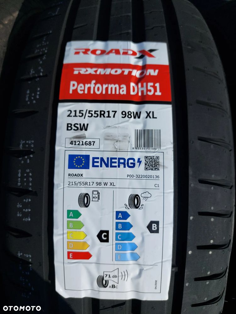 215/55 R17 98W XL OPONY LETNIE ROADX RXMOTION PERFORMA DH51 DOT25 - 3