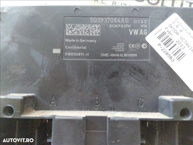 calculator confort 1.6 d skoda octavia 3 an fabr. 2013 - 1