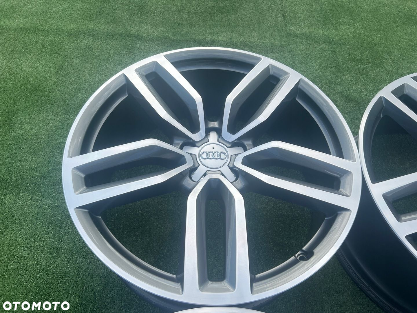 KOMPLET FELG FELGI ALU AUDI 8R0 Q5 SQ5 21 5X112 ET33 ORYGINALNE - 6