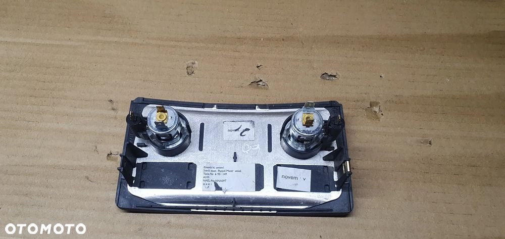 Gniazdo zapalniczki dekor drewno BMW 5 E60 E61 6951149 - 5