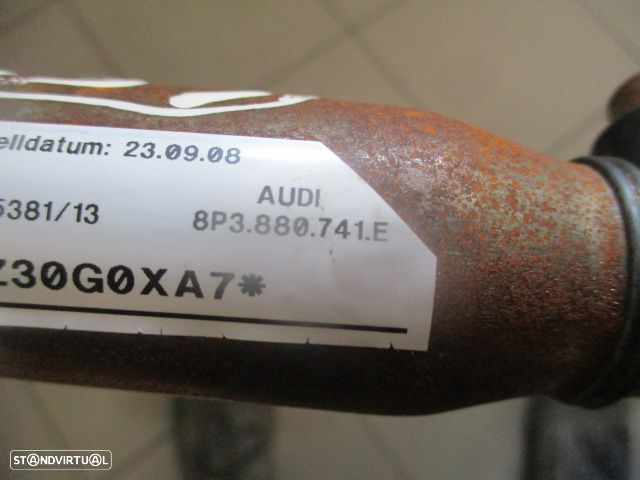 Airbag Cortina 8P3880741E AUDI A3 2009 2.0TDI 140CV 3P CINZA ESQ - 3