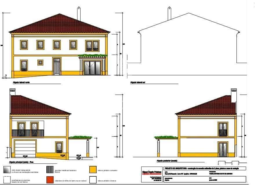 Moradia T4 em construção com piscina - Grande imagem: 2/10