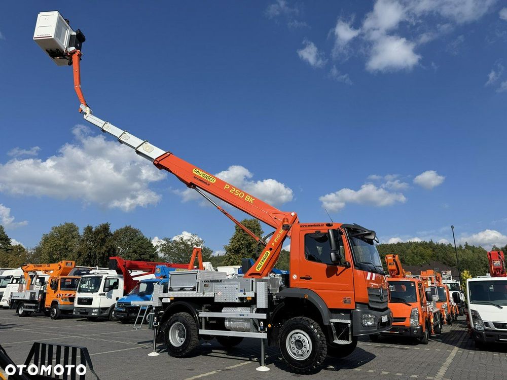 Mercedes-Benz Atego 818 E6 4x4 Zwyżka PALFINGER P250 BK Podnośnik Koszowy - 12
