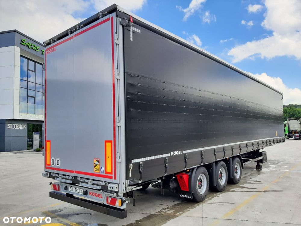 Kögel MEGA / PODNOSZONY DACH / PODNOSZONA OŚ / COILMULDA 7.2M - 2